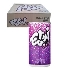 TopC 葡萄味, 190ml, 30個