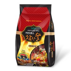 키친센스 참한 숯 바베큐용, 2kg, 1개