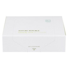 네이처리퍼블릭 뷰티툴 밀착 1/2 화장솜, 120매, 1개