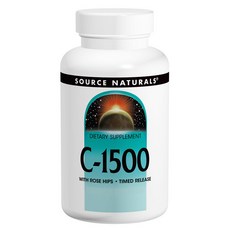 소스내츄럴스 C-1500 로즈 힙 타블렛 글루텐 프리 무설탕, 250개입, 1개, 250정