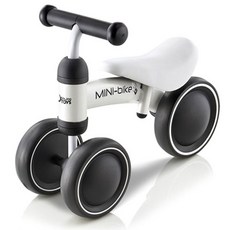 주주토이즈 밸런스 미니 바이크 붕붕카, 화이트, 1개