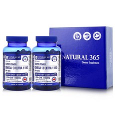 NATURAL 365 Omega 3 Ultra膠囊禮盒, 180顆, 1組