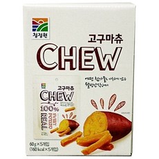 청정원 고구마츄 고구마말랭이, 60g, 5개