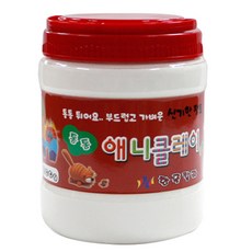 애니클레이 버켓, 흰색, 500g, 1개