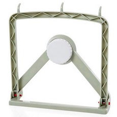 強力吸附多用途置物架, 綠色, 1個