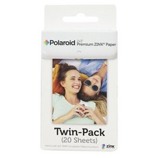 Polaroid Corporation 寶麗來 SNAP 正品鋅相紙 2x3 貼紙類型僅 Snap/SnapTouch, 單品, 20張