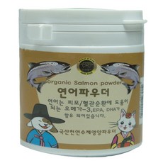 수제명가 반려동물 웰펫 연어파우더 영양제, 피부/피모, 100g, 1개
