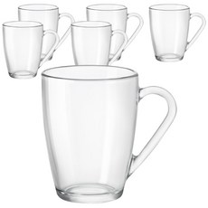 Bormioli Rocco Icon 強化玻璃馬克杯 320ml, 單一顏色, 6個