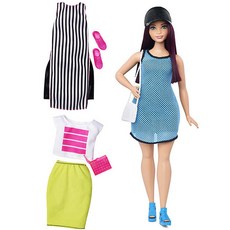 바비 패셔니스타 믹스앤매치 인형, 랜덤 발송, 1개
