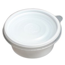白色一次性醬料杯 7 x 3 cm, 50入, 1個