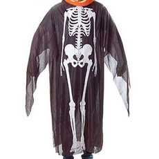 [萬聖節服裝] 骷髏斗篷