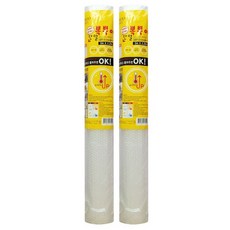 노루페인트 단열시트 무지 투명 1M x 2.2M, 2개입