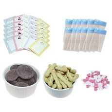 이홈베이킹 얼굴모양 꼬마과자 만들기세트, 1세트