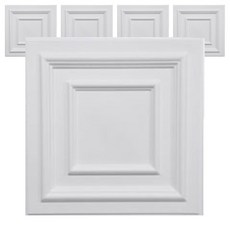 Funny Wall 護牆板壁磚 C型, 白色, 5個