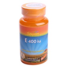 톰슨 비타민 E 400 IU 믹스드 토코페롤 소프트젤, 1개, 30정