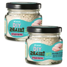 아이배냇 DIY 이유식 레시피, 닭가슴살 + 새송이버섯 혼합맛, 2개