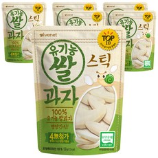 아이배냇 베베스틱 유기농 쌀과자 떡뻥, 6개, 오리지널