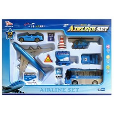 Think Toy 新航空玩具套組, 藍色