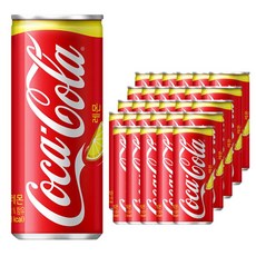 코카콜라 레몬 탄산음료, 250ml, 30개
