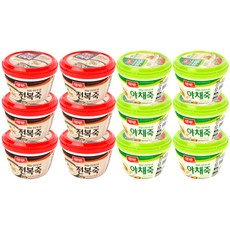 동원 양반 전복죽 287.5g x 6p + 양반 야채죽 287.5g x 6p, 1세트