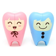 바스칼 투스페어리 자동칫솔홀더, 프레키&지지, 2개입