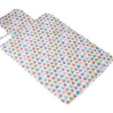 코니아일랜드 몽이 휴대용 기저귀 매트, 아이보리, 1개