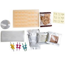 이홈베이킹 맛있는표정 초코송이 나누미 막대과자만들기 세트, 9종, 1세트