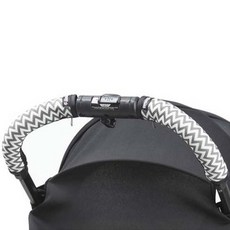 마니또 클린그립 유모차 핸들커버 리안 캐리, 지그재그그레이, 1개