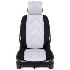 노블엔젤 레드라인 차량용 시트커버, 그레이, 1개
