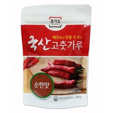 종가집 국산 고춧가루 순한맛, 1개, 200g