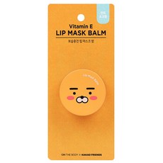 온더바디 카카오 비타민E 립마스크밤 라이언, 초코민트, 1개, 1개, 1개입