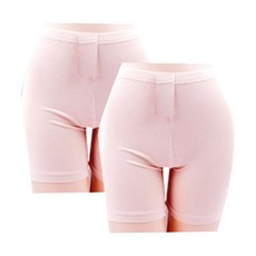 HELLO SIMPLE 女童棉質素色5分內褲 2入