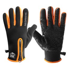 지맥스 마운틴네오프렌 스마트 방한장갑 GMS30001, 오렌지