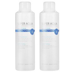 미샤 수퍼 아쿠아 매끈 속살 필링 토너, 210ml, 2개