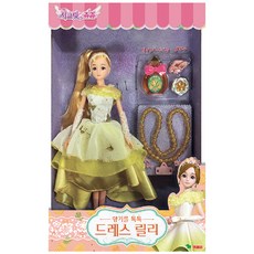 영실업 향기를 톡톡 드레스 릴리 마론인형, 혼합 색상, 1개