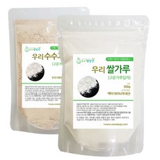 우리방앗간 고운가루입자 쌀가루 300g + 수수가루 150g, 1세트