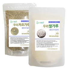 우리방앗간 중간크기 입자 쌀가루 350g + 차조가루 200g, 1세트