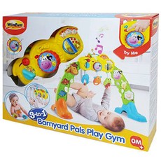 윈펀 동물농장 아기 체육관, 혼합 색상, 1개