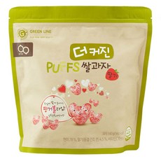 오앤오투 더 커진 PUFFS 쌀과자 140g, 딸기, 1개
