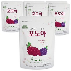 Organic Story herb Baby Puff造型米餅, 葡萄口味, 25g, 6包