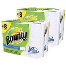바운티 셀렉트어사이즈 BIG ROLLS 키친타올 화이트, 6롤, 2개