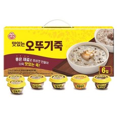 OTTOGI 不倒翁 綜合即食粥禮盒 1號 6件組, 1組