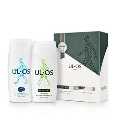 UL.OS 混合性肌膚清潔2件組, 護膚乳200ml+臉部身體清潔乳300ml, 1組