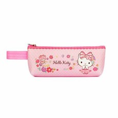 헬로키티 손잡이 펜슬케이스, 랜덤 발송, 1개