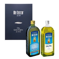 DE CECCO 得科 特級初榨橄欖油2件組禮盒No.3+購物袋, 1套