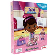 Doc McStuffins my busy Book 닥터 맥스터핀스 비지북, My Busy Books: Doc McStuffins (with 피규어)