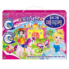 종이나라 홀로그램 매직커 스티커놀이 세트, 프린세스, 1개