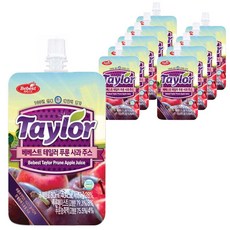 베베스트 테일러 푸룬 사과 주스 80ml, 푸룬 + 사과 혼합맛, 10개입