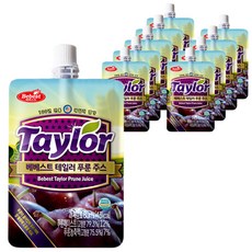 베베스트 테일러 푸룬 주스, 80ml, 10개