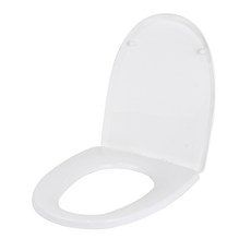 BAROWA 高級馬桶蓋 O型 特大號, 白色, 1組